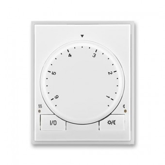 termostat univerzální otočný ELEMENT/TIME 3292E-A10101 01 bílá/ledová bílá